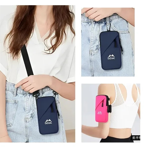 Running Phone Armband & Small Crossbody Bag