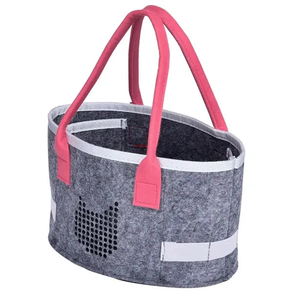 Felt Audio Portable Storage Bag With Elastic Strap
