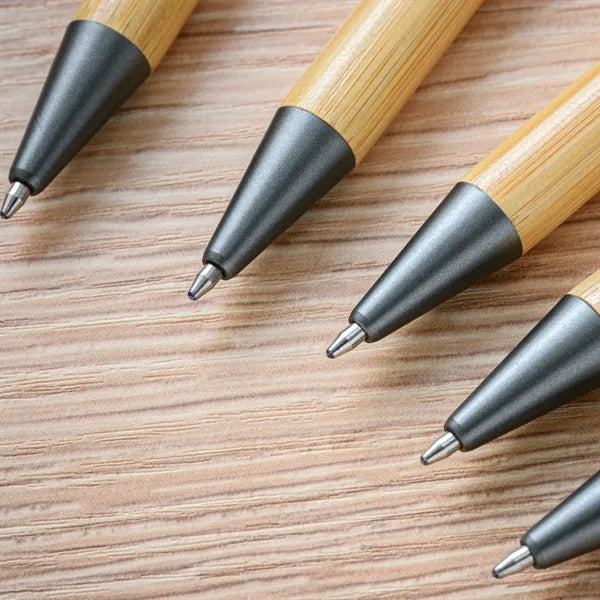 Touch Screen Natural Bamboo Retractable Ballpoint Pen