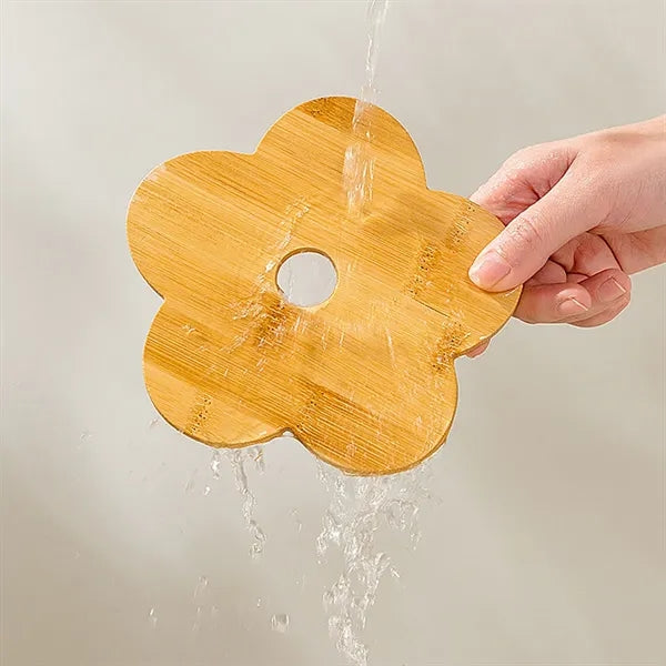 Flower-shaped Bamboo Heat Insulation Mat