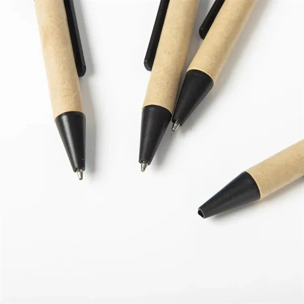 Mini Environmentally Friendly Kraft Paper Tube Ballpoint Pen