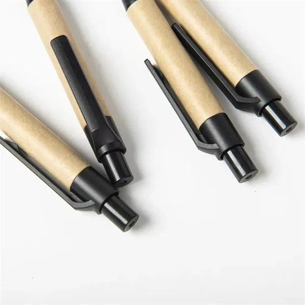 Mini Environmentally Friendly Kraft Paper Tube Ballpoint Pen