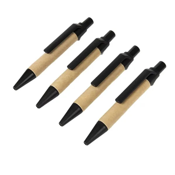 Mini Environmentally Friendly Kraft Paper Tube Ballpoint Pen