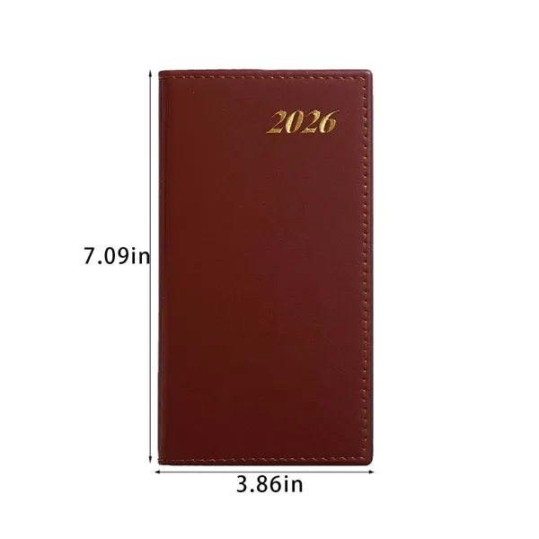 School office compact academic weekly calendar 2026 planner