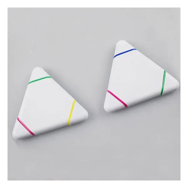 Triple Triangle Multi Colour Highlighter Pens