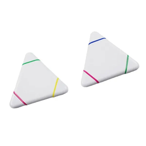 Triple Triangle Multi Colour Highlighter Pens