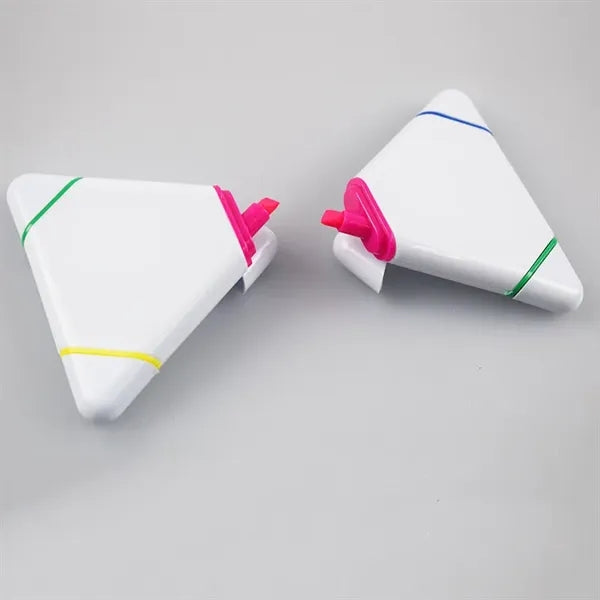 Triple Triangle Multi Colour Highlighter Pens