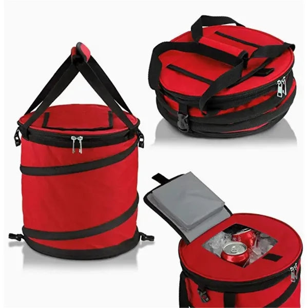 24 Can Lightweight Collapsible Can Pop up Cooler Bag