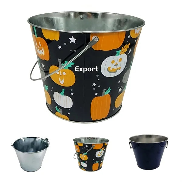 5 QT Galvanized Metal Ice Bucket/ Beer