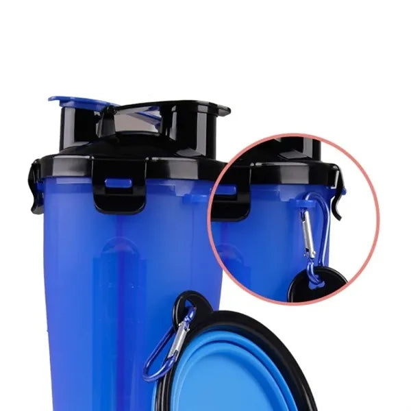 Dog Travel Water Bottle Collapsible Bowls