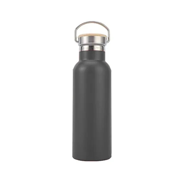 17oz Stainless Steel Double-Wall Vacuum Bottle with Loop Top