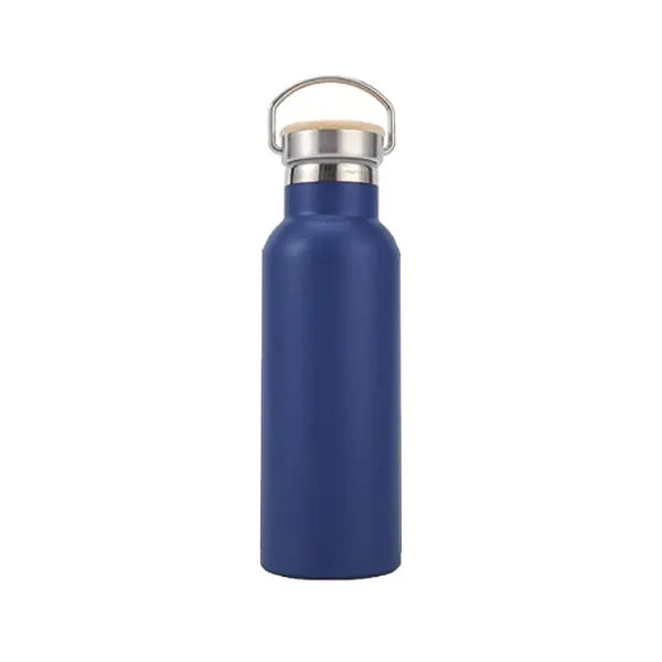 17oz Stainless Steel Double-Wall Vacuum Bottle with Loop Top