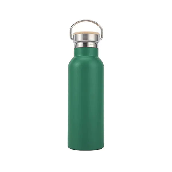 17oz Stainless Steel Double-Wall Vacuum Bottle with Loop Top