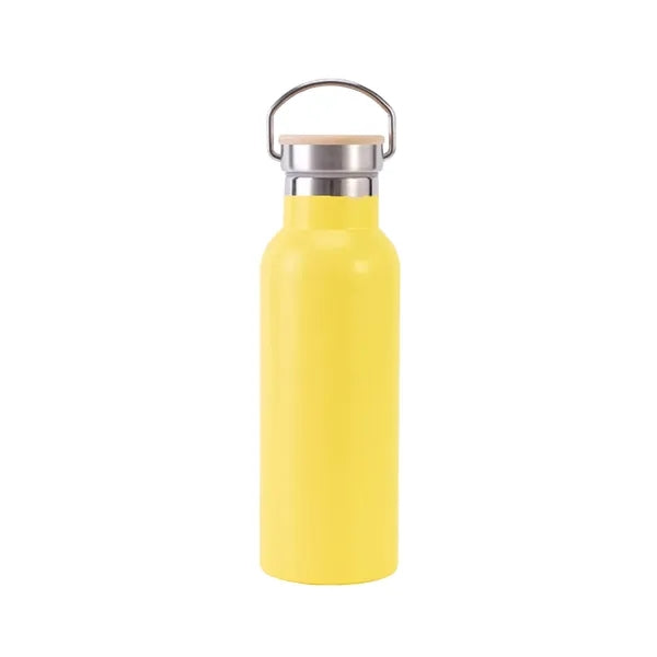17oz Stainless Steel Double-Wall Vacuum Bottle with Loop Top