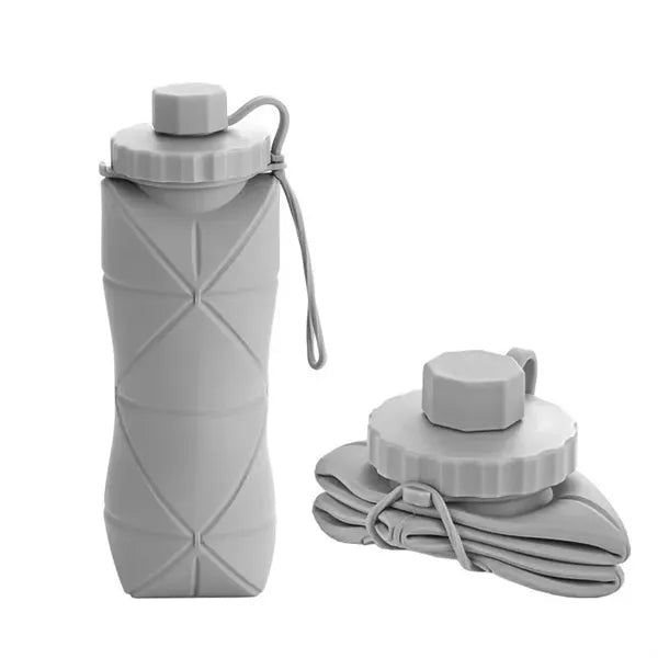 20oz Silicone Foldable Sports Bottle