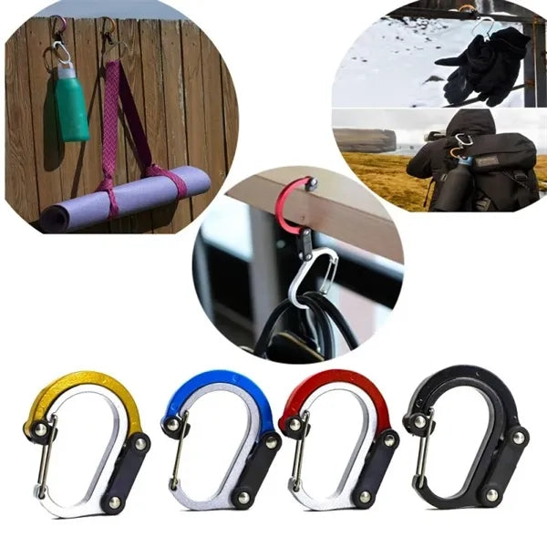 Carabiner Gear Clip and Hook