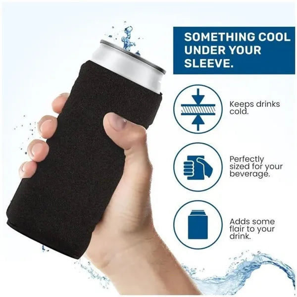 Magnetic Can Cooler Ultra Slim 12oz For Holidays