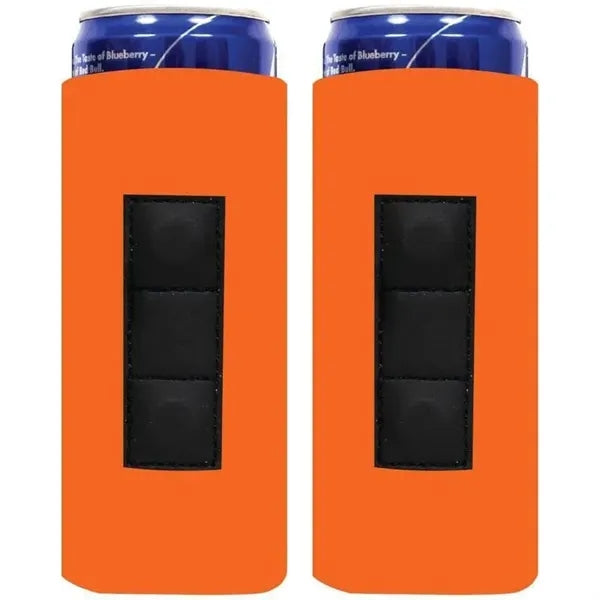 Magnetic Can Cooler Ultra Slim 12oz For Holidays