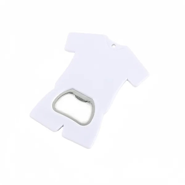 Jersey-shaped beer bottle opener