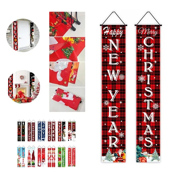 Merry Christmas Hanging Banner