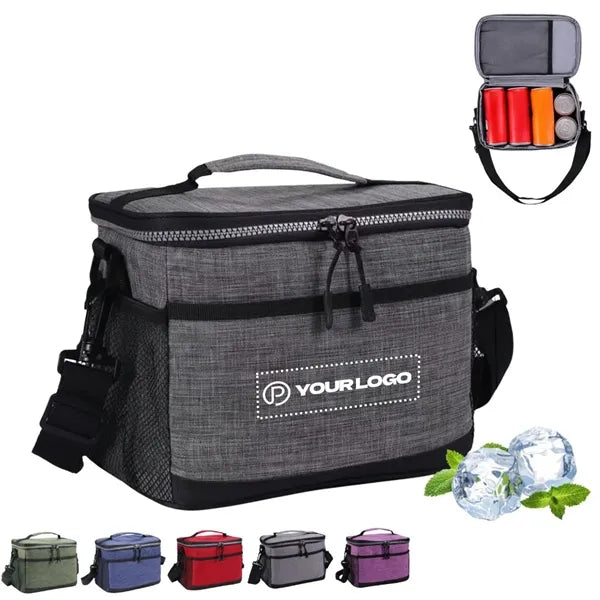 Portable insulated lunch cooler bag for office travel picnic