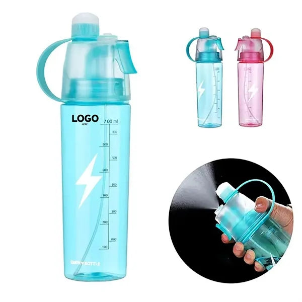 Clear Spray Water Bottle 20Oz