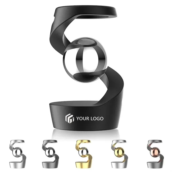 Metal gravity defying adults office desk fidget spinner toy