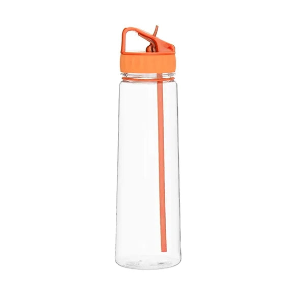 24 Oz Water Bottle With Flip Straw