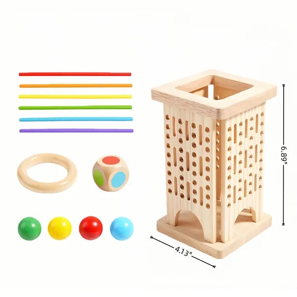 Wooden Stick Balance Game Skill Toy