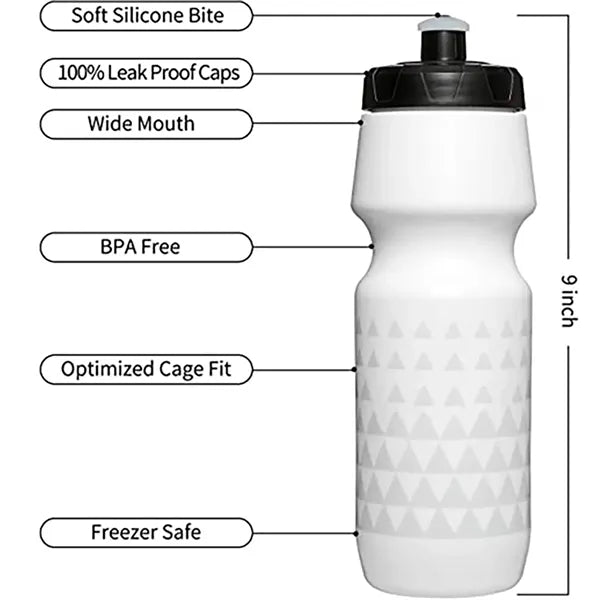 24 Oz Bpa Free Leak Proof Bike Bottle