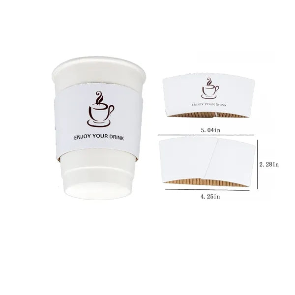 Paper Coffee Cup Sleeves