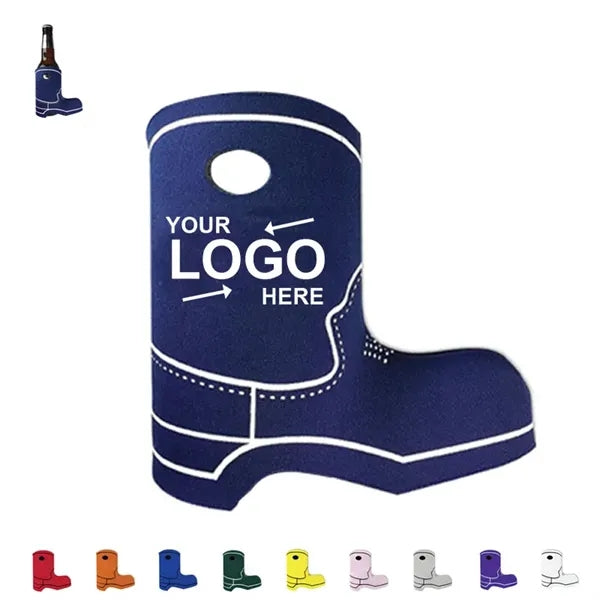 12Oz Boot Shape Neoprene Bottle Sleeve