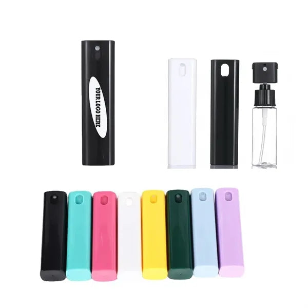 Logo 10mL Square Tube Spray Bottle