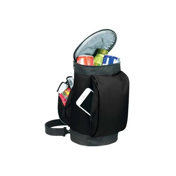 Portable cooler bag cross-body for golf/picnics/travel