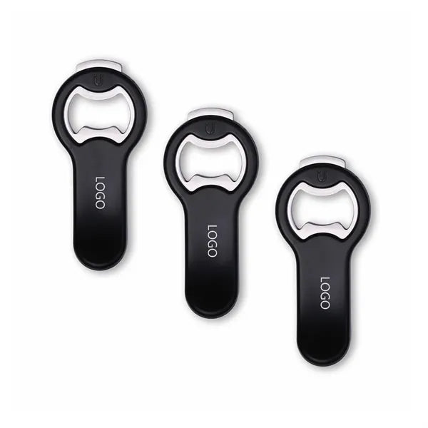 2 in 1 Magnetic Beer Bottle Opener with Cap Catcher