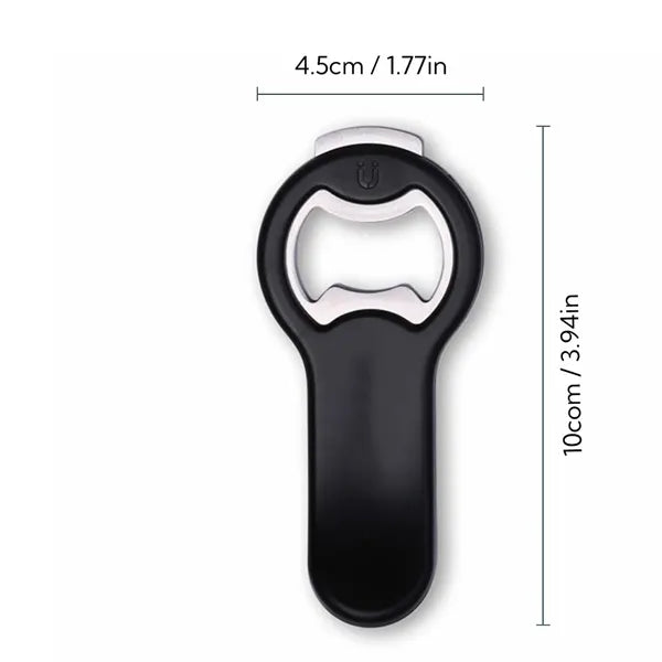 2 in 1 Magnetic Beer Bottle Opener with Cap Catcher