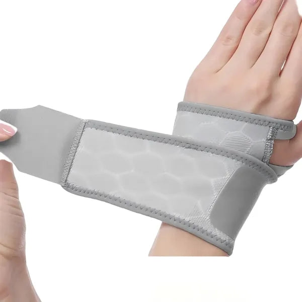 Sports wristband, breathable and adjustable wristband