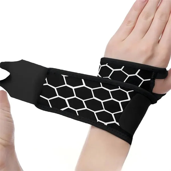 Sports wristband, breathable and adjustable wristband