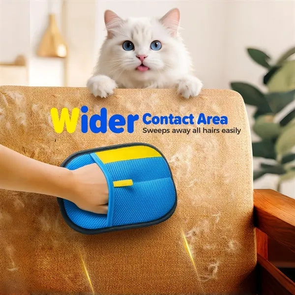 Electrostatic Pet Hair Cleaning Gloves Large Power