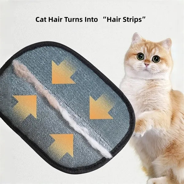 Electrostatic Pet Hair Cleaning Gloves Large Power