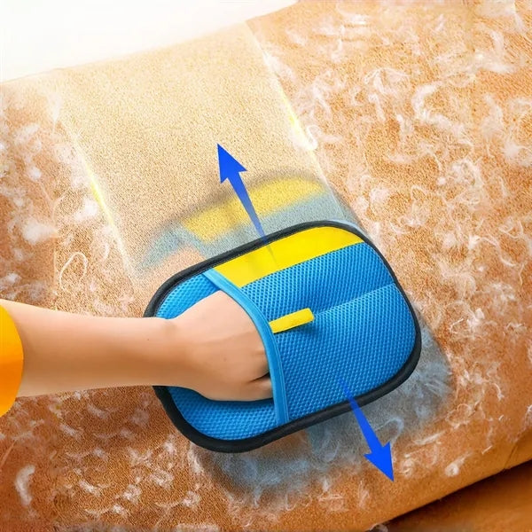 Electrostatic Pet Hair Cleaning Gloves Large Power