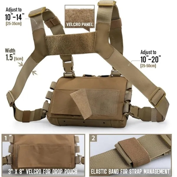 Tactical Chest Rig Outdoor Gear Vest