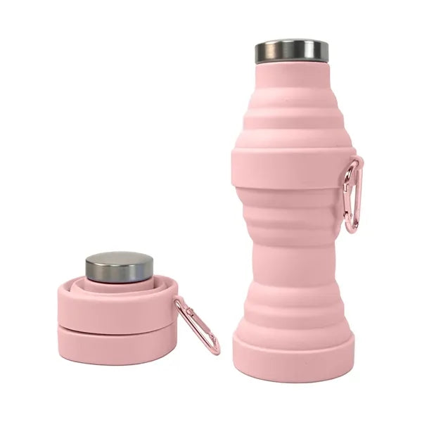 16.9 oz Collapsible Water Bottle with Mountaineering Buckle