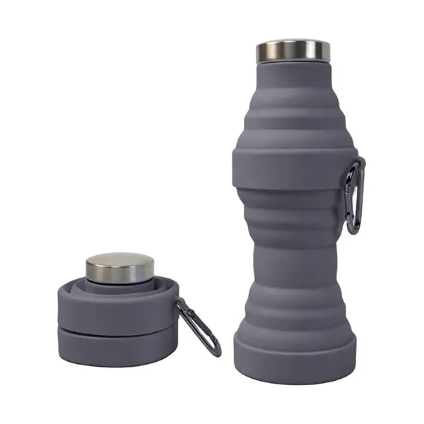16.9 oz Collapsible Water Bottle with Mountaineering Buckle