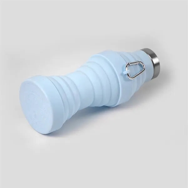 16.9 oz Collapsible Water Bottle with Mountaineering Buckle