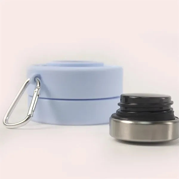 16.9 oz Collapsible Water Bottle with Mountaineering Buckle