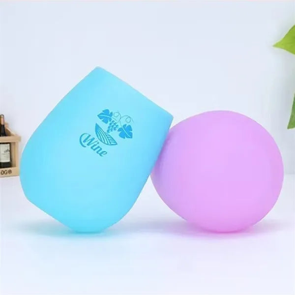 13 oz Silicone Wine Glasses Shatterproof Cup for Cocktails