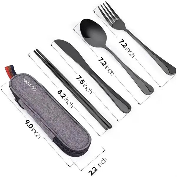 Camping Stainless Steel Cutlery Set