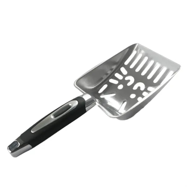 Stainless Steel Cat Litter Scoop with Easy Handle