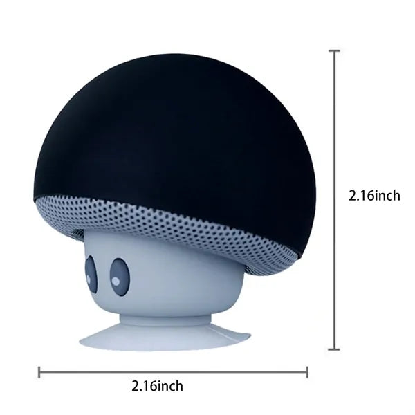Mini Waterproof Mushroom Bluetooth Speaker